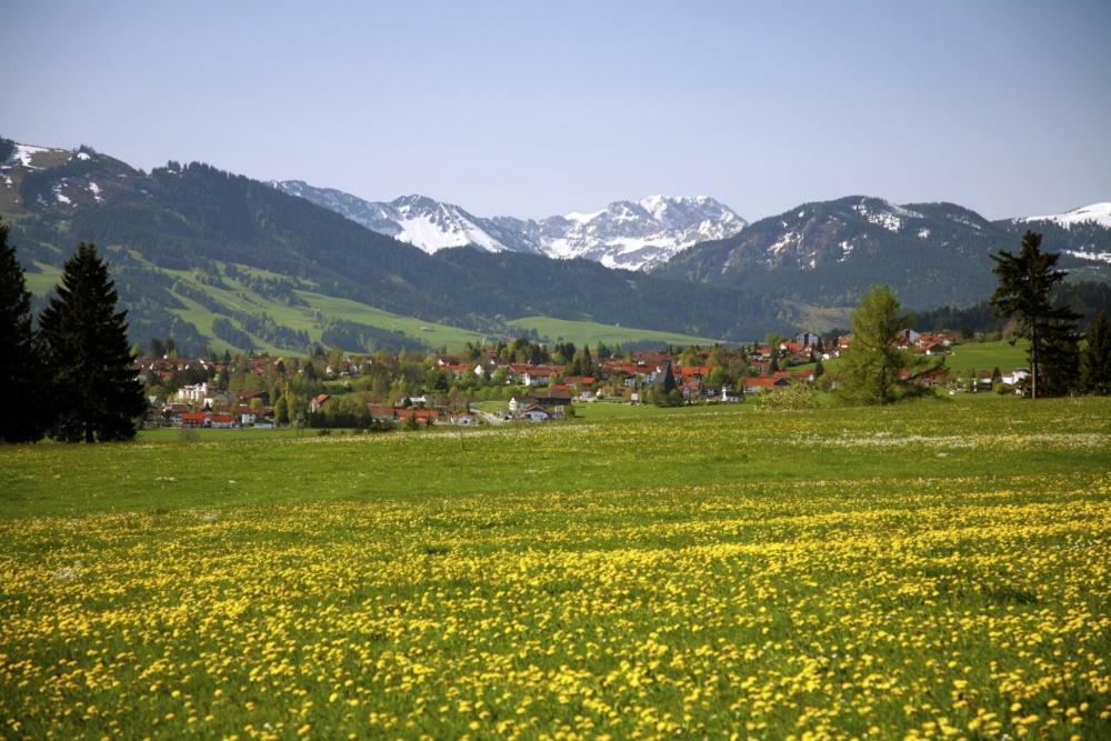 Chaletwohnung Seeblick Oy-Mittelberg Exterior foto