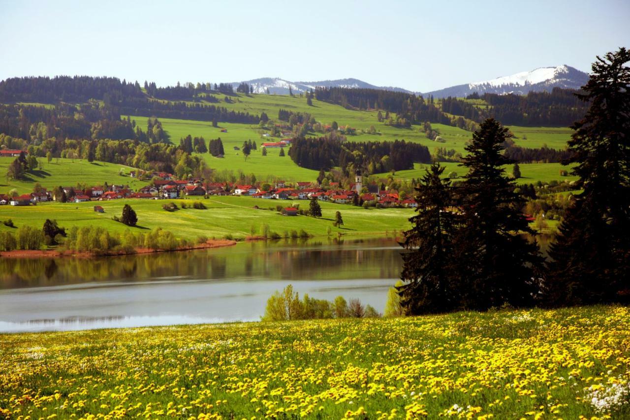 Chaletwohnung Seeblick Oy-Mittelberg Exterior foto